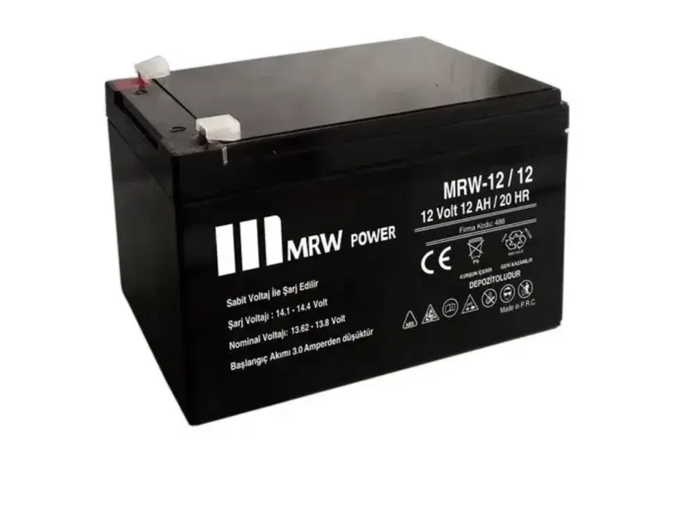 Акумуляторна батарея Mervesan MRW 12v/12AH, фото 1