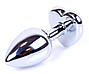 Серія Anal Plug Boss - ювелірні вироби Silver Heart Plug Black S, BS6400047, фото 8