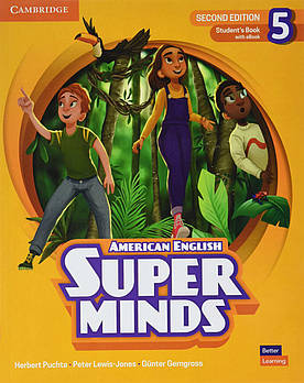 Super Minds 2nd Edition 5 Student's Book with eBook (Підручник з посиланням на электрону версію)