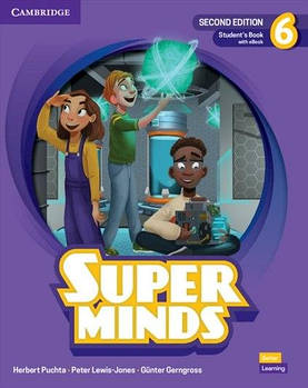 Super Minds 2nd Edition 6 Student's Book with eBook (Підручник з посиланням на электрону версію)