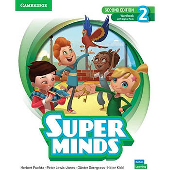 Super Minds 2nd Edition 2 Workbook with Digital Pack (робочий зошит з кодом доступу)