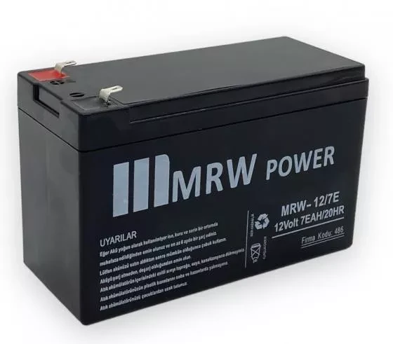 Акумуляторна батарея Mervesan MRW 12v/7AH, фото 1