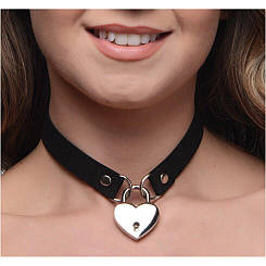 Choker Castle Heart (2 Kluck 2 Kluck) замок-Sit Heart Choker з Lockabl