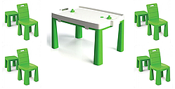 АКЦІЯ НАБІР Столик дитячий + 4 стільчики Doloni
