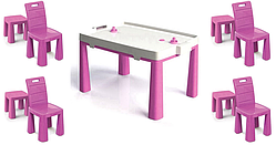 АКЦІЯ НАБІР Столик дитячий + 4 стільчики Doloni