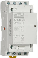 Модульний контактор MK-N 4P 25A 2NO2NC 220V