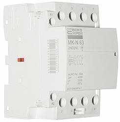 Модульний контактор MK-N 4P 63A 2NO2NC 220V