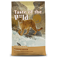 Taste of the Wild Canyon River Feline Formula для кішок всіх порід та вікових груп з фореллю та копченим лос - 2 кг