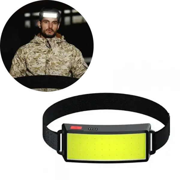 Налобний ліхтар BL TM-G14 COB + USB CHARGE, фото 1