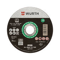 Отрезной диск для нержавеющей стали, Speed Plus КРУГ-ОТРЕЗНОЙ-A2-ST1,6X22,2XD125MM ZEBRA