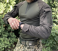 Рубашка олива Боевая тактическая рубашка олива Убакс тактическая рубашка Олива для нгу хаки 1764698091