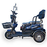 Електротрайк FADA Bulli 600W синій, фото 2