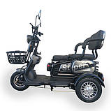 Електротрайк FADA Bulli 600W синій, фото 9