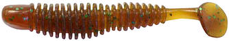 Силикон Reins Bubbring Shad 3" 565 Motor Oil Green Flake (8 шт/уп.) (41359)