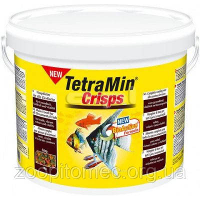 Корм TETRA (Тетра) MIN Crisps чіпси для основного живлення риб, 10 л / 2 кг