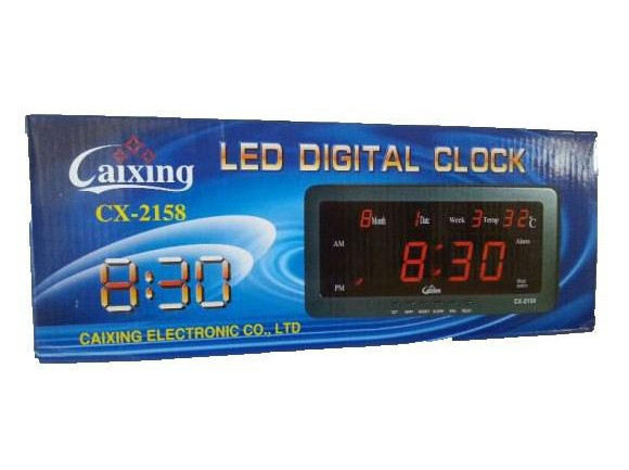 Часы с будильником, календарем и термометром 2158 - фото 3 - id-p119721027