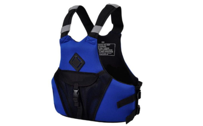 W-lifejacket yw1134 s/m blue неопреновий синій cтраховий жилет