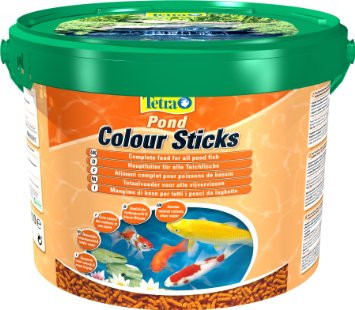 Корм TETRA (Тетра) POND COLOUR Sticks для ставкових риб плаваючі гранули для окрасу, 10 л/1,9 кг