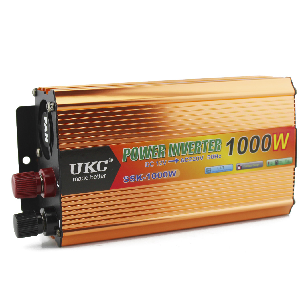 Перетворювач, інвертор UKC SSK - AC/DC, 12V/200V, 1000W