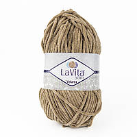 LaVita YARN VELUREX (Ярн Велюрекс) № 1039 кофе с молоком (Пряжа велюровая, нитки плюшевые)