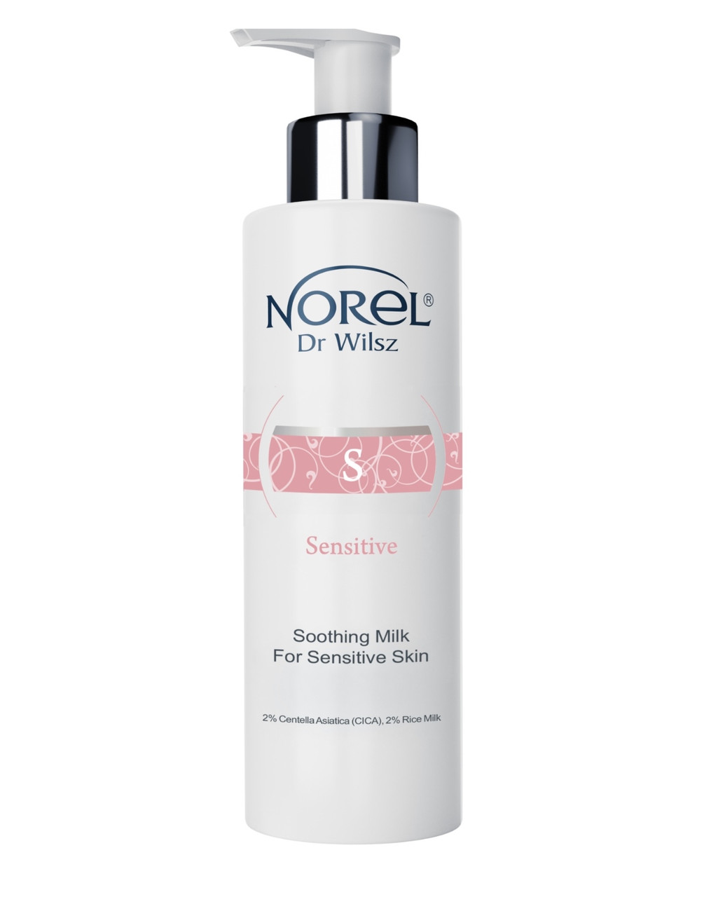 SENSITIVE - SOOTHING MILK FOR SENSITIVE SKIN - Очищуюче молочко з пребіотиками без запаху для чутливої шкіри