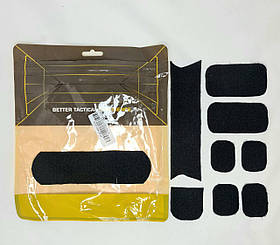 Velcro панелі для шолома, Better Tactical Experience, Колір: Black, STK0165010103