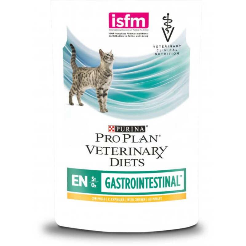 Pro Plan VD EN St/Ox Gastrointestinal Feline Chicken Консервований корм із куркою для кішок