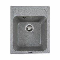 Гранітна мийка Platinum KORRADO 4050 матовий сірий