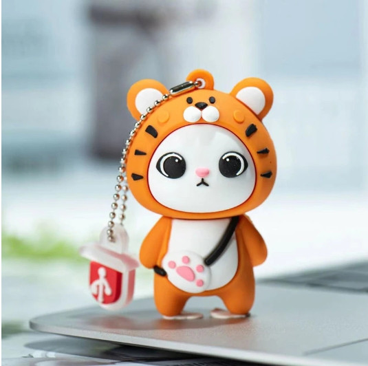 Фігурні флешки Dinosaur Driver 32GB Tiger cub Тигреня, фото 1