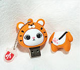 Фігурні флешки Dinosaur Driver 32GB Tiger cub Тигреня, фото 7