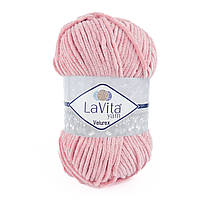 LaVita YARN VELUREX (Ярн Велюрекс) № 4105 персик (Пряжа велюрова, нитки плюшеві)