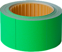 Цінник 30*40мм Buromax прямокутний зелений 4,5м BM.282113-04