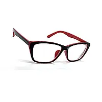 Женские очки с белой линзой плюс и минус +-1/+-6