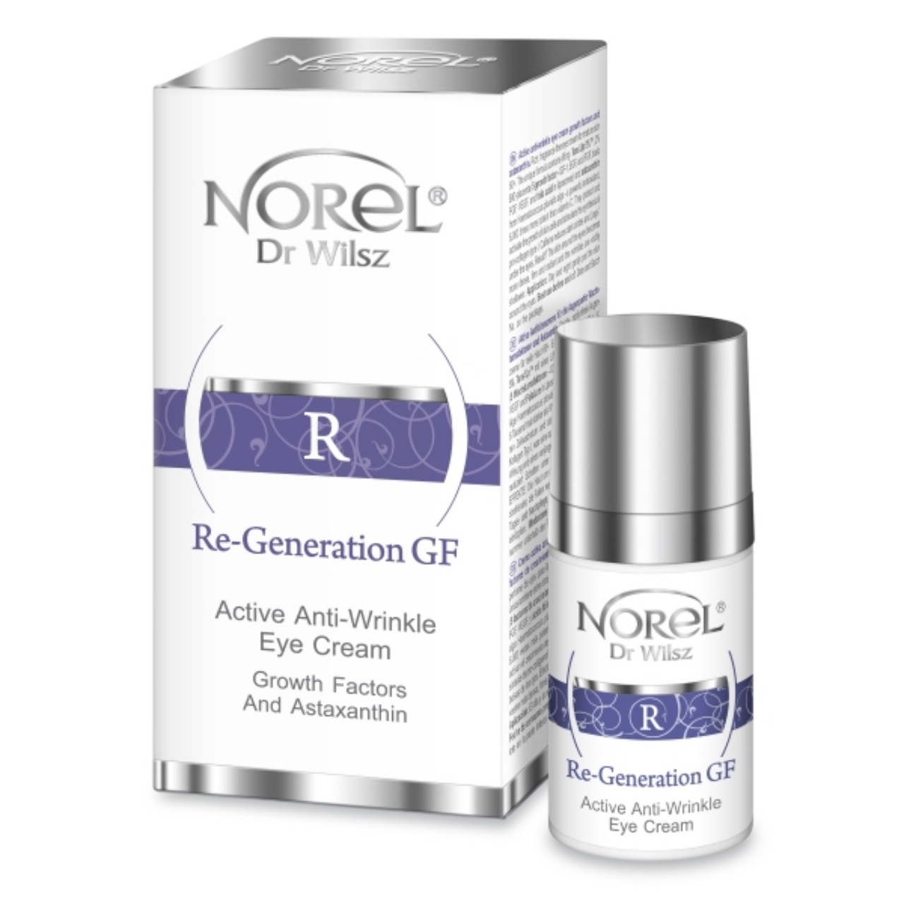 RE-GENERATION EYE CREAM - Активний крем проти зморшок під очима з факторами росту і астаксантином