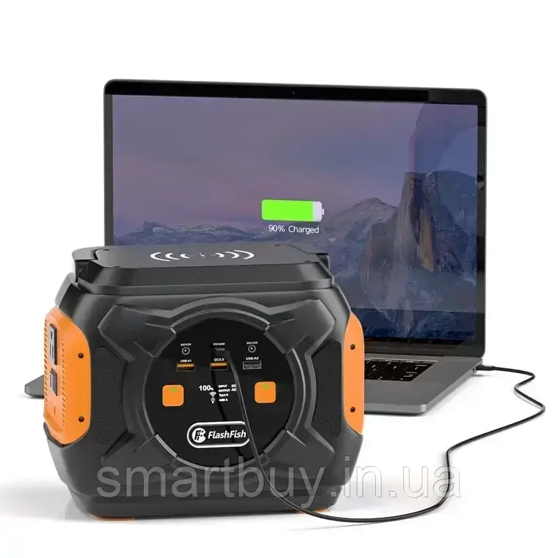 Зарядна станція Flashfish Portable Power Station A301 320W Solar Generator 292Wh 80000mAh