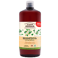 Шампунь проти лупи "Берізові бруньки та рицинова олія" Зелена Аптека