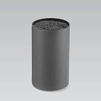 Підставка для ножів Maestro MR-1438-GRAY універсальна настільна з щітковим наповнювачем сіра