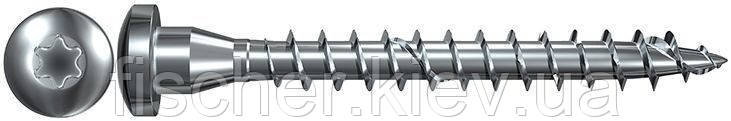 Шуруп для дерева  5,0 x 50 Fischer (Фішер) FPF-PT ZPF 200, 652881