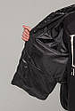 Куртка весняна для дівчинки Ліка, колір чорний Розміри 140-164, фото 4