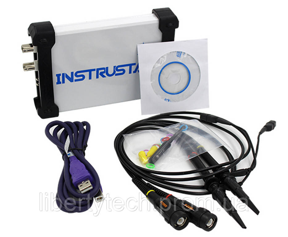 Осциллограф INSTRUSTAR ISDS205A USB двухканальный анализатор регистратор - фото 1 - id-p1206578065