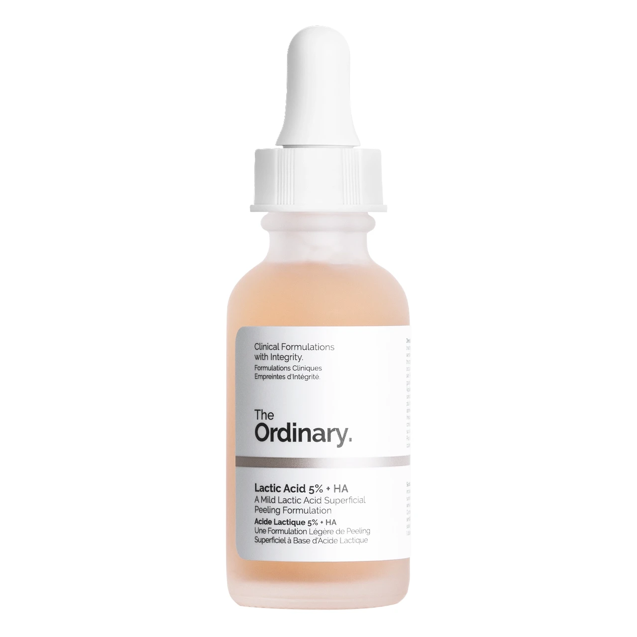Пілінг з 5% молочною і гіалуроновою кислотою The Ordinary - Lactic Acid 5% + HA, 30ml (195842)