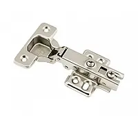 Меблева накладна петля з доводкою і регулюванням. Посилена лапка ДС