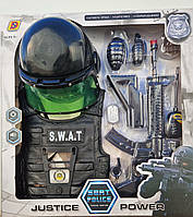 Детский игровой набор военного ( полицейского ) S.W.A.T. Спецназ DS-102