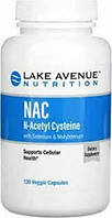 N-Acetyl Cysteine 600 mg Lake Avenue Nutrition, 120 капсул