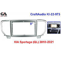 Рамка переходная CraftAudio KI-22-973 KIA Sportage (QL) 2018-2021