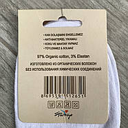 Шкарпетки жіночі демісезонні бавовна Mirabello CK Jeans, Туреччина, 36-40 розмір, середні, асорті, 05793, фото 6