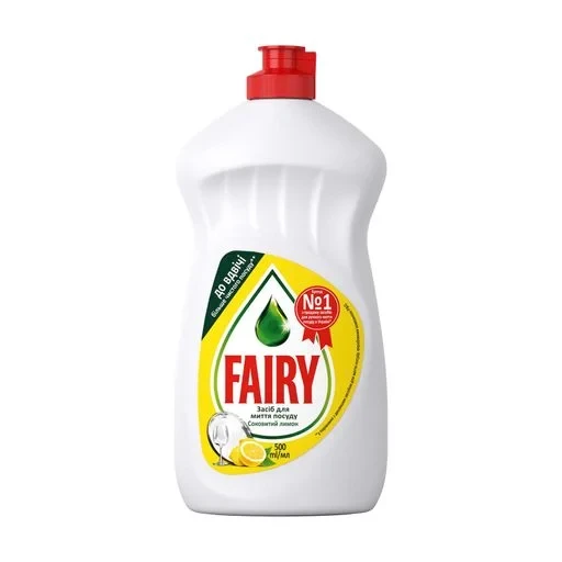 Засіб для миття посуду Fairy 500мл лимон