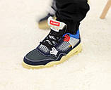 Кросівки чоловічі Union LA x Air Jordan 4 Retro Off Noir DC9533-001, фото 5