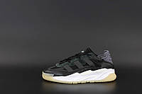 Женские кроссовки Adidas Originals Niteball Black White Gum FV4848