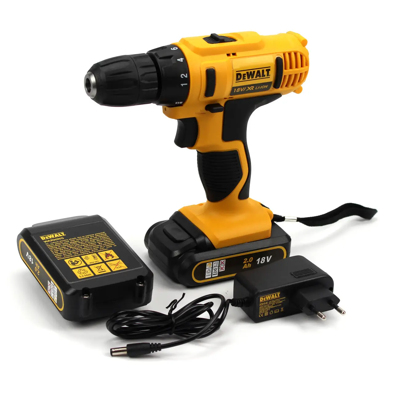 Купить Шуруповерт аккумуляторный Dewalt DCD776 18V 2A, цена 1953 грн ...